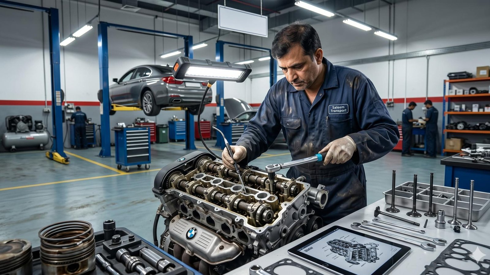Car Engine Valve Damage Repair in UAE