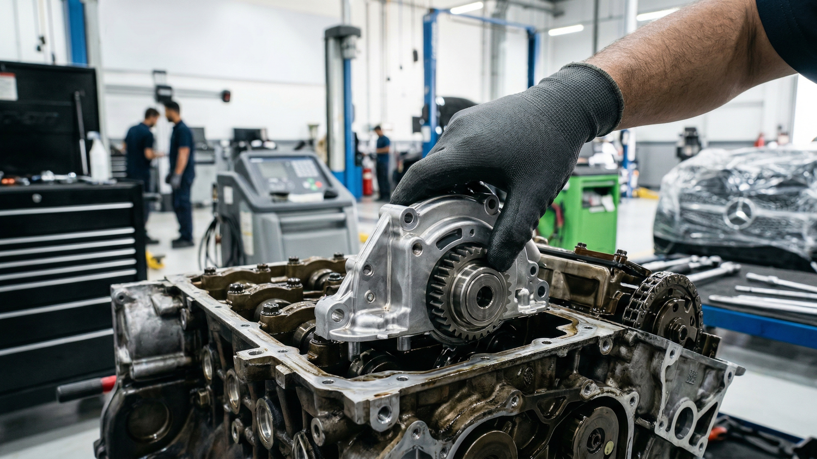 Car Engine Oil Pump in Dubai