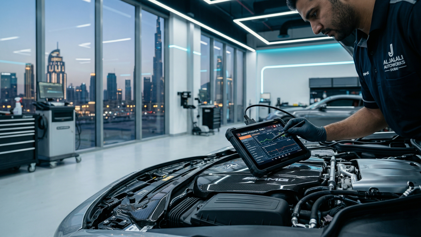 Car Engine Tune-up in Dubai