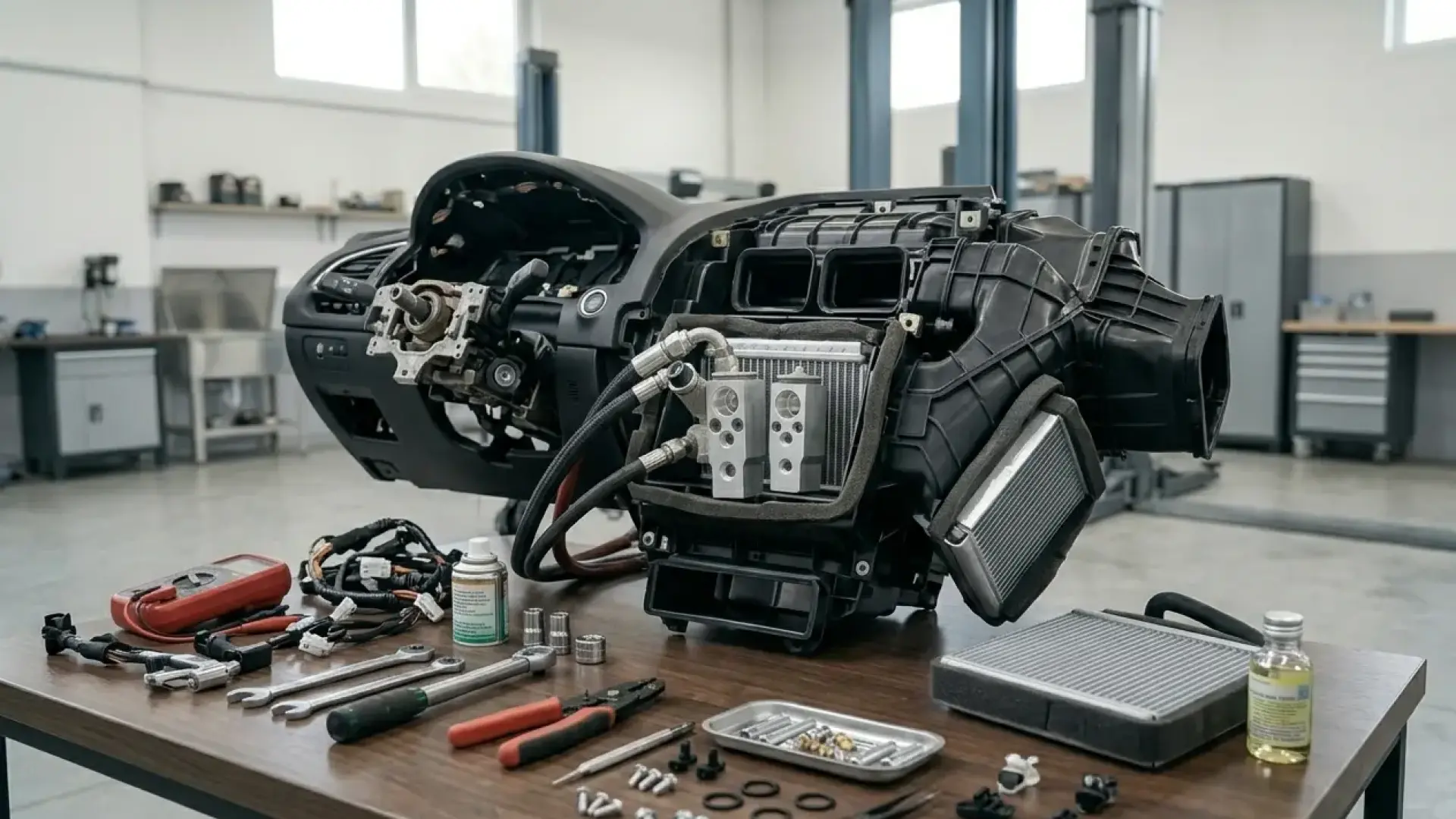 Car AC Evaporator Change in Dubai