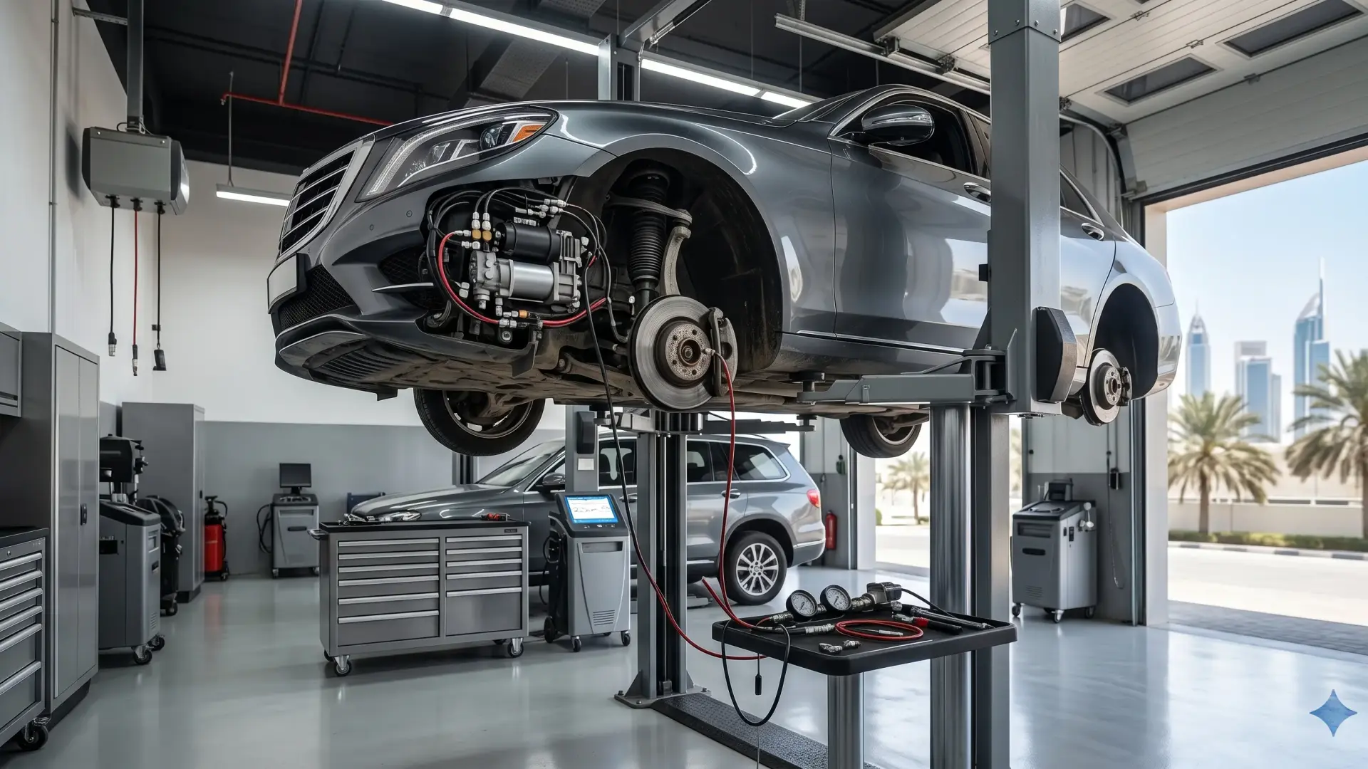 Car Air Suspension Compressor Repair in Dubai