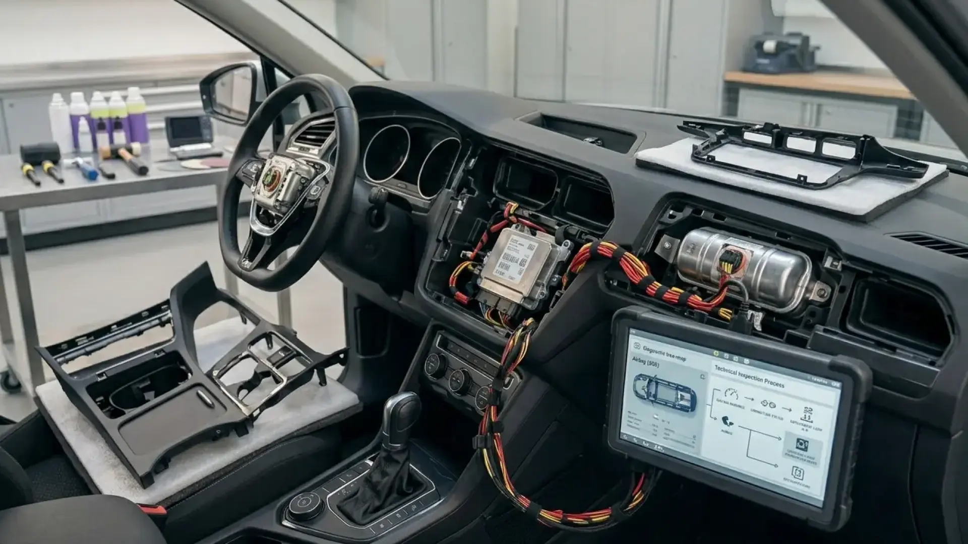 Car Airbags System Inspection in Dubai