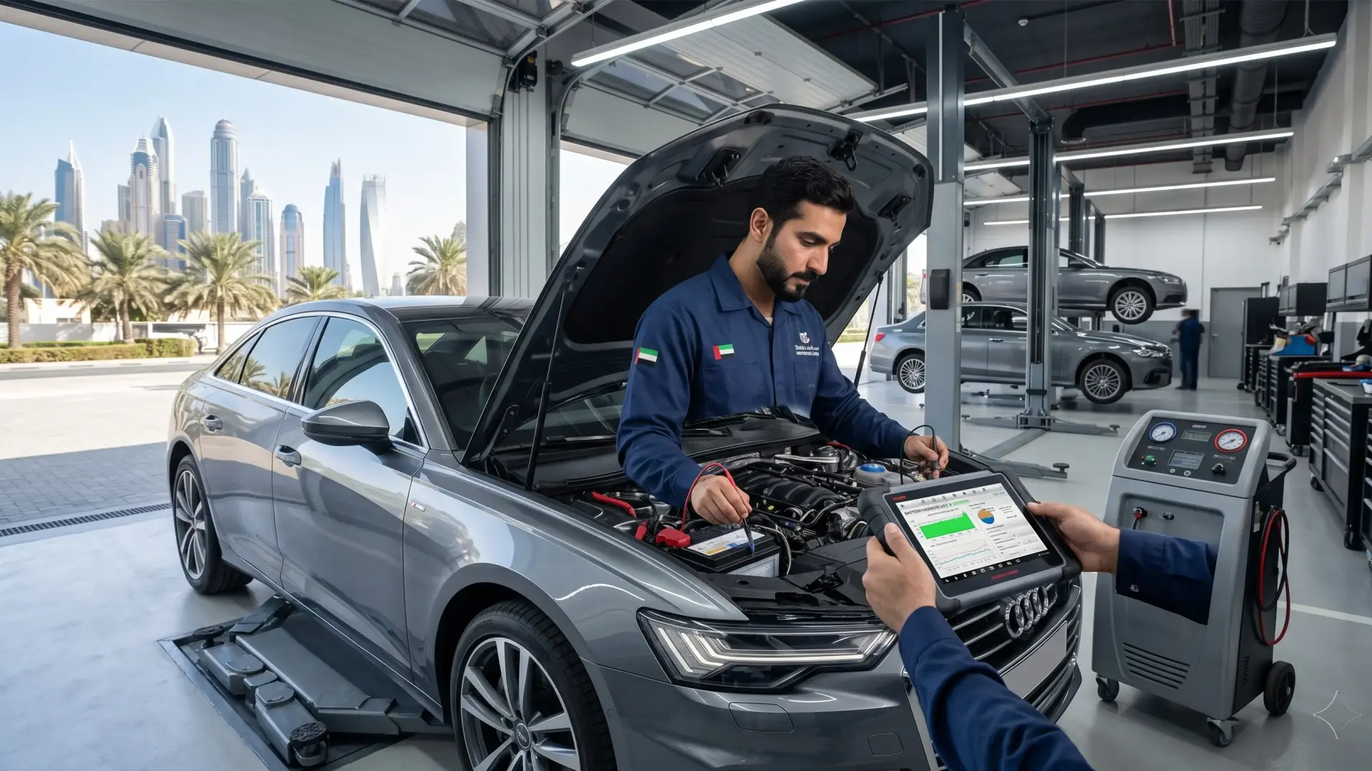 Car Battery Health Check in Dubai