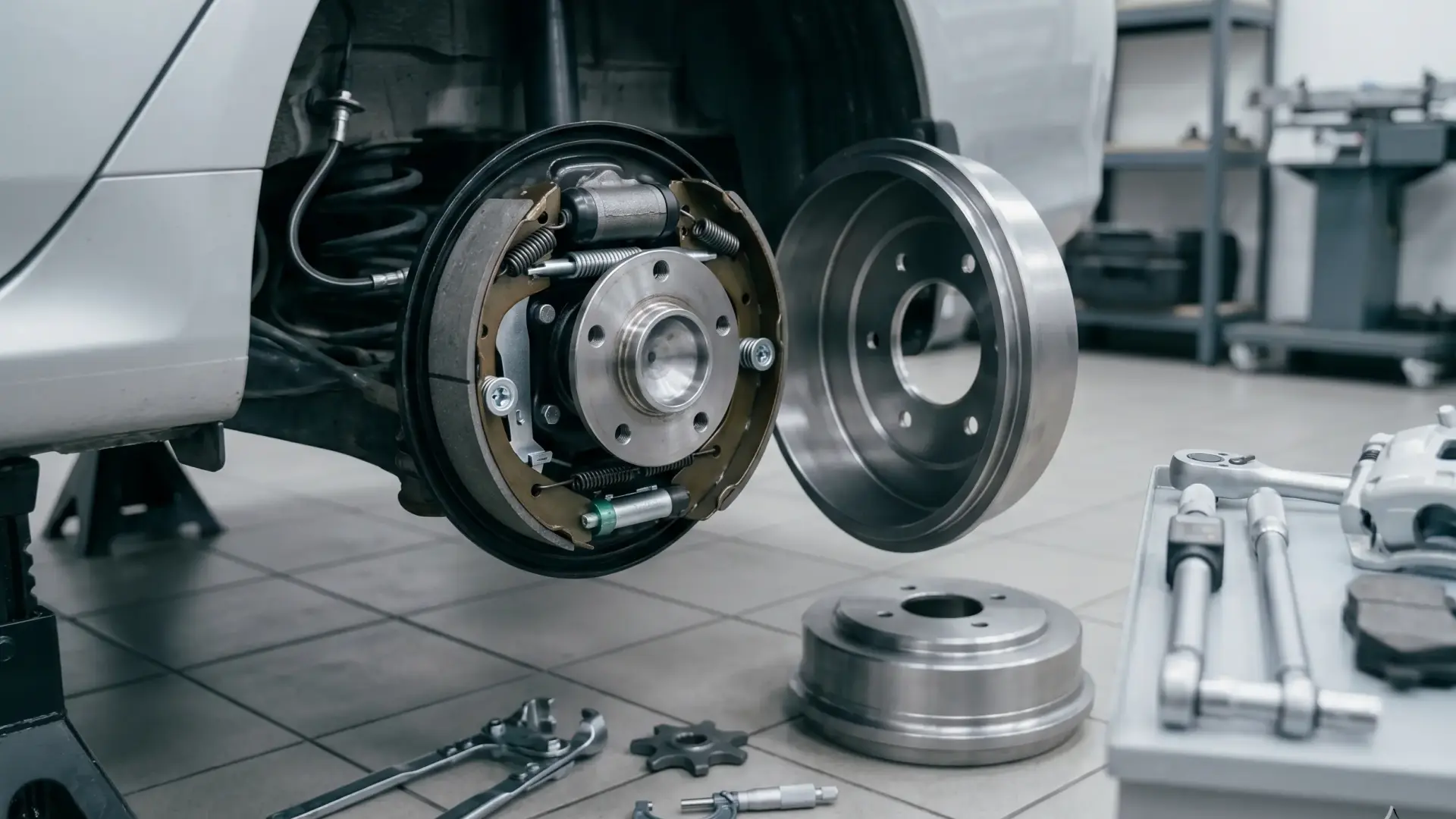 Car Brake Drum Replacement in Dubai