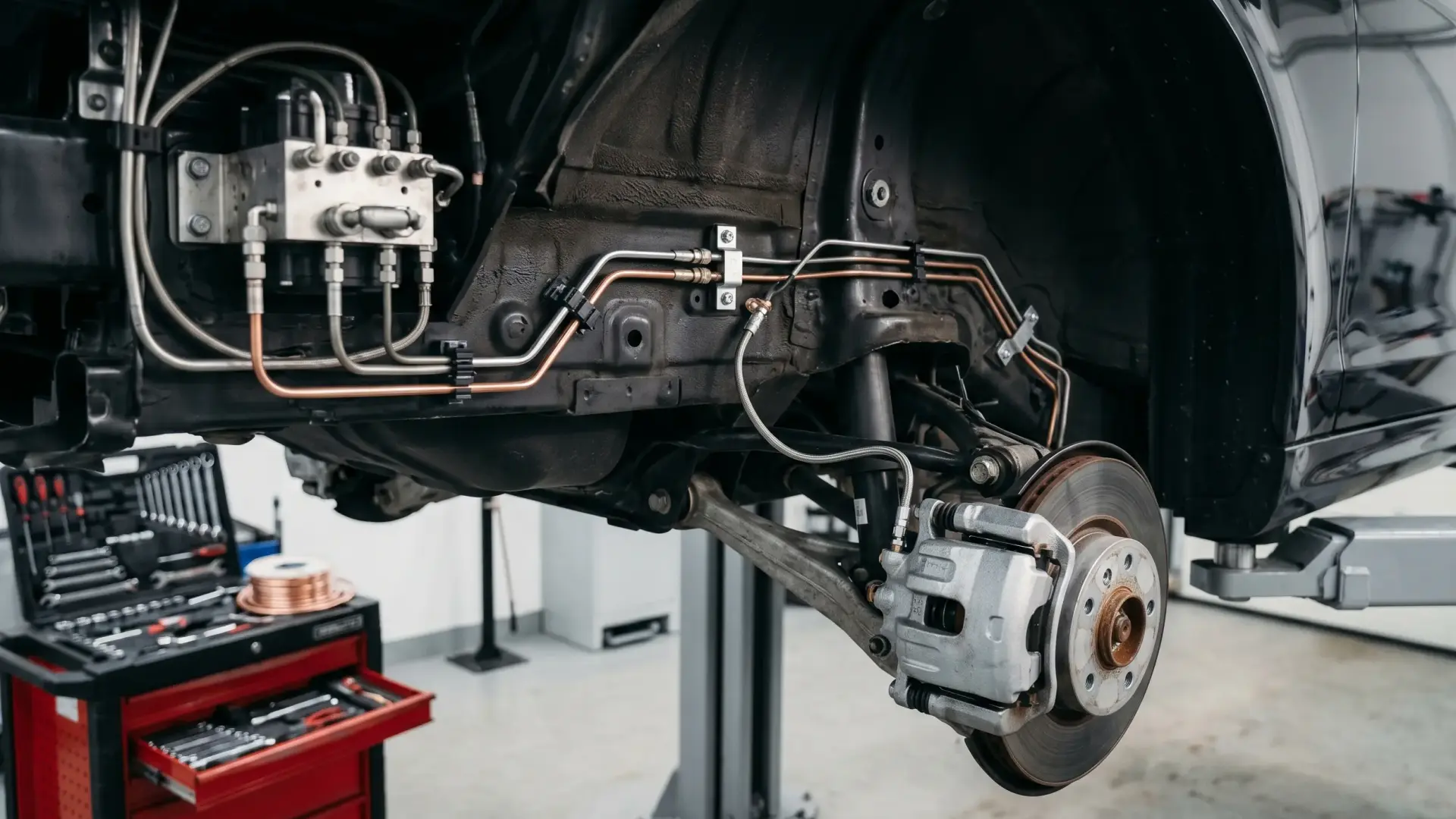 Car Brake Pipe Change in Dubai