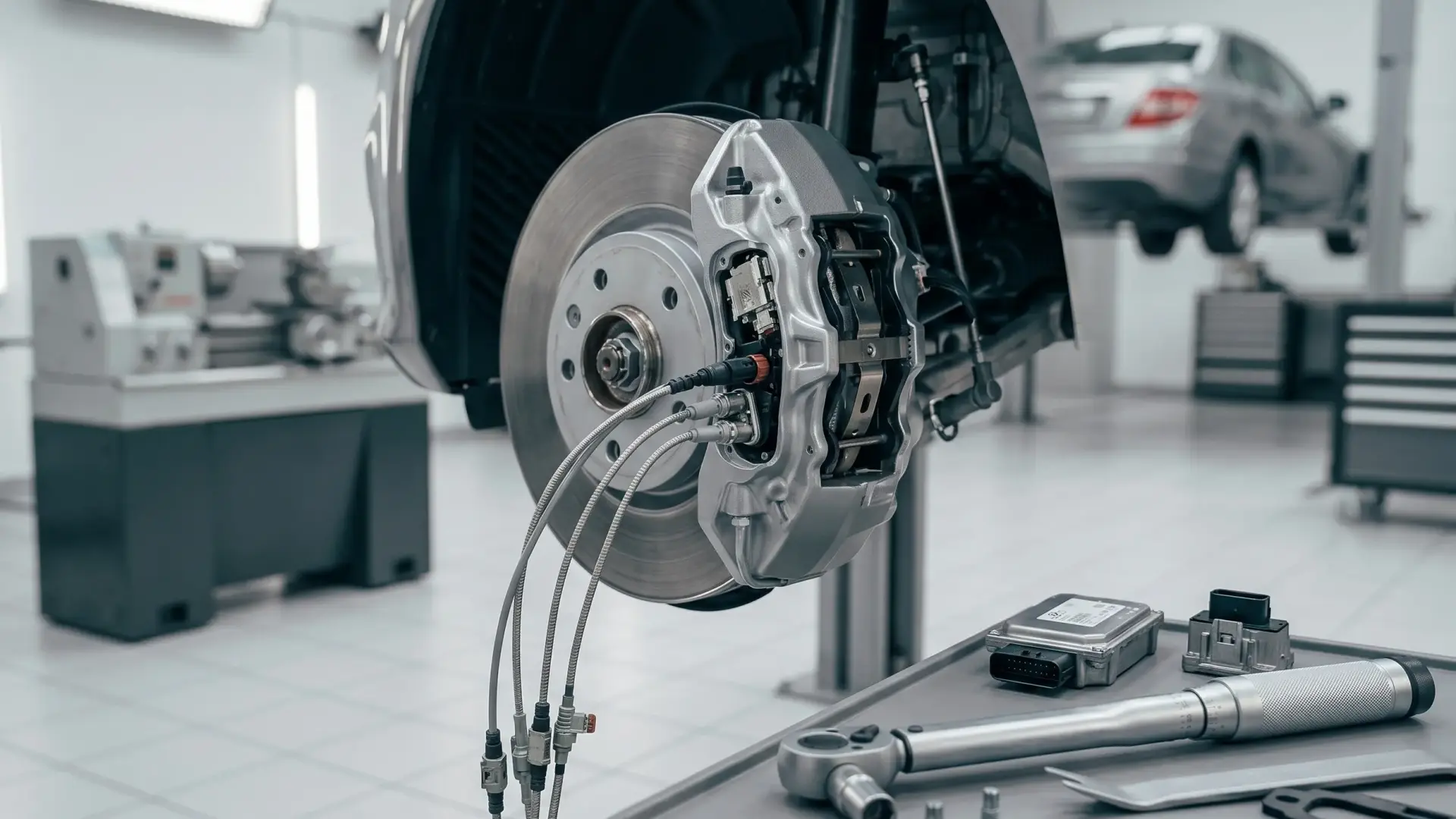 Car Emergency Braking System Repair in Dubai