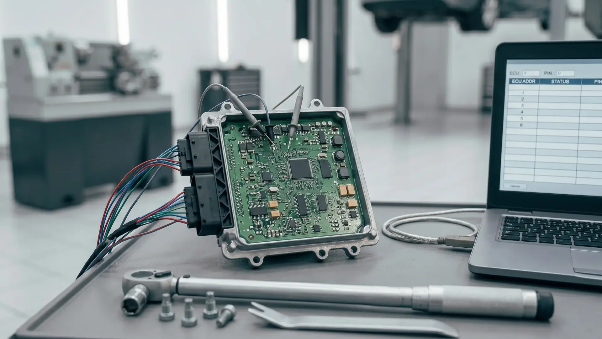 Car Engine Control Unit Repair in Dubai