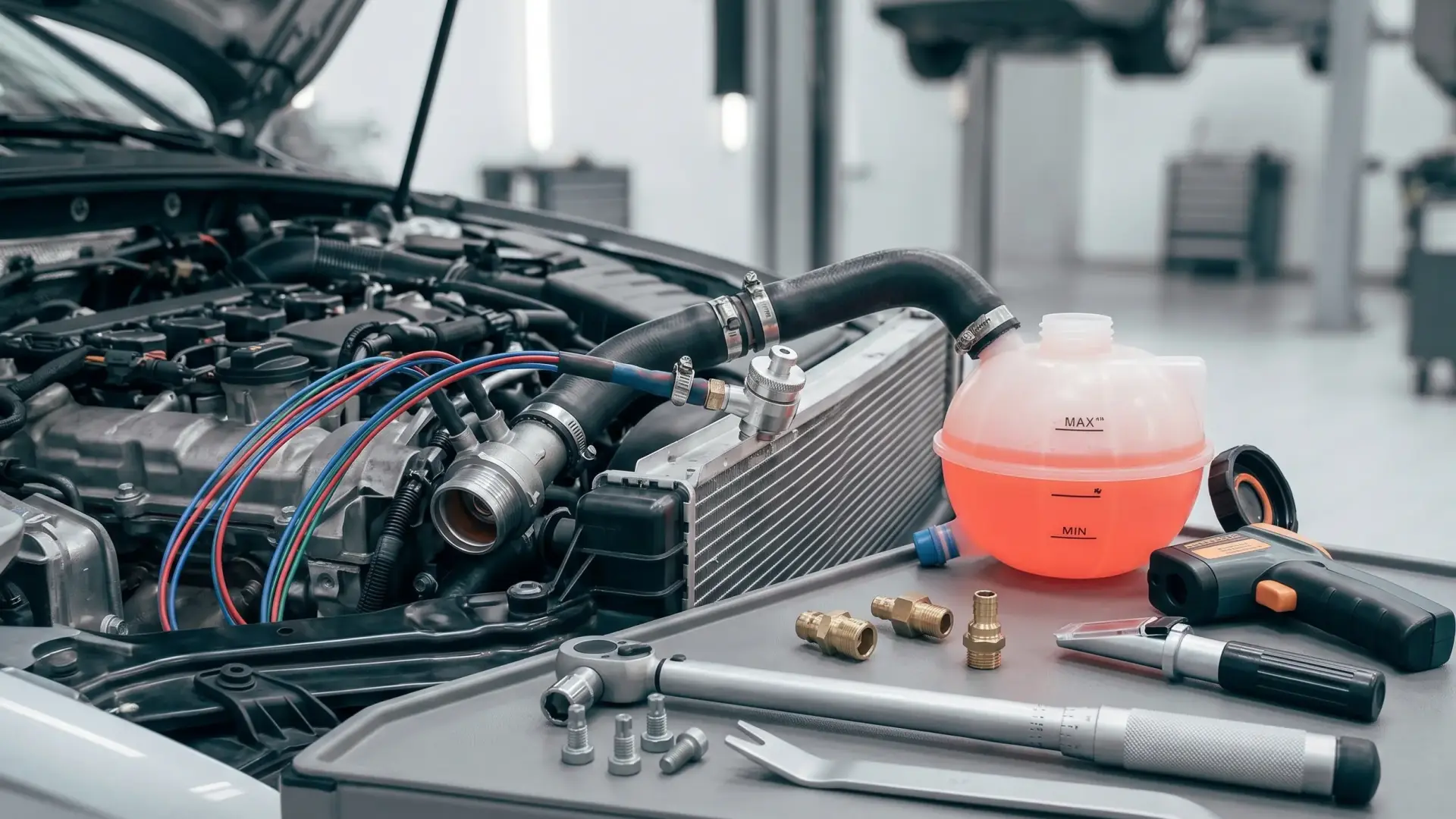 Car Engine Cooling System Repair in Dubai
