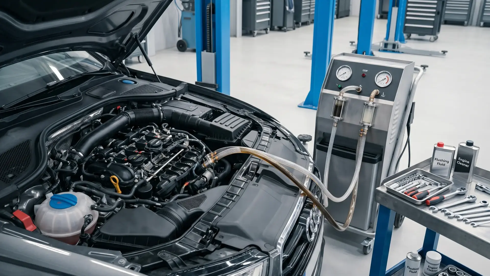 Car Engine Flushing in Dubai