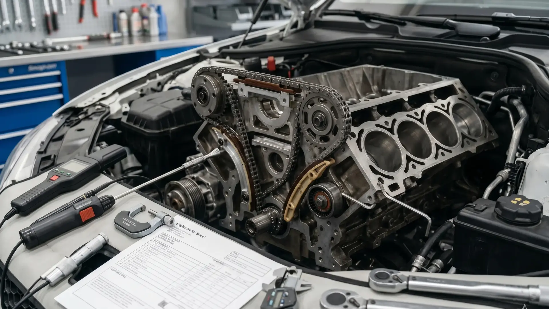 Car Engine Rattling Repair in Dubai