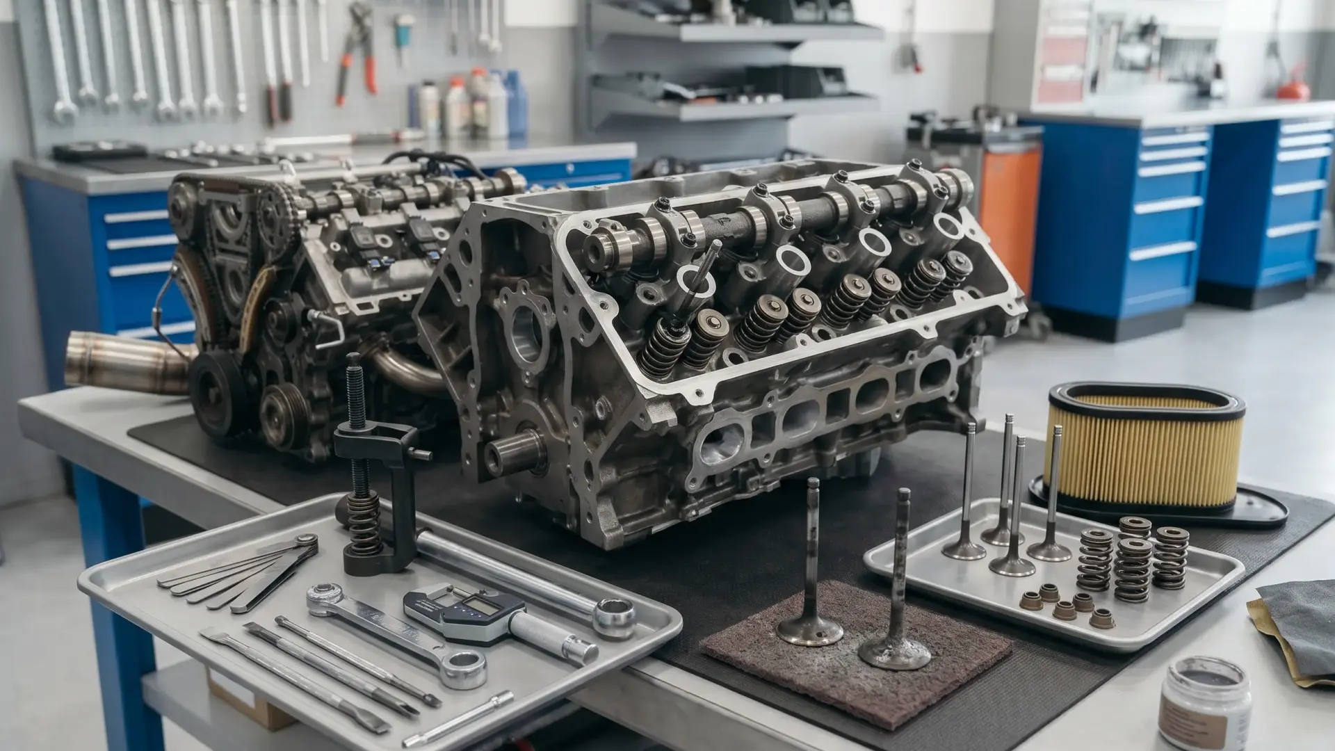 Car Engine Valve Damage Repair in Dubai