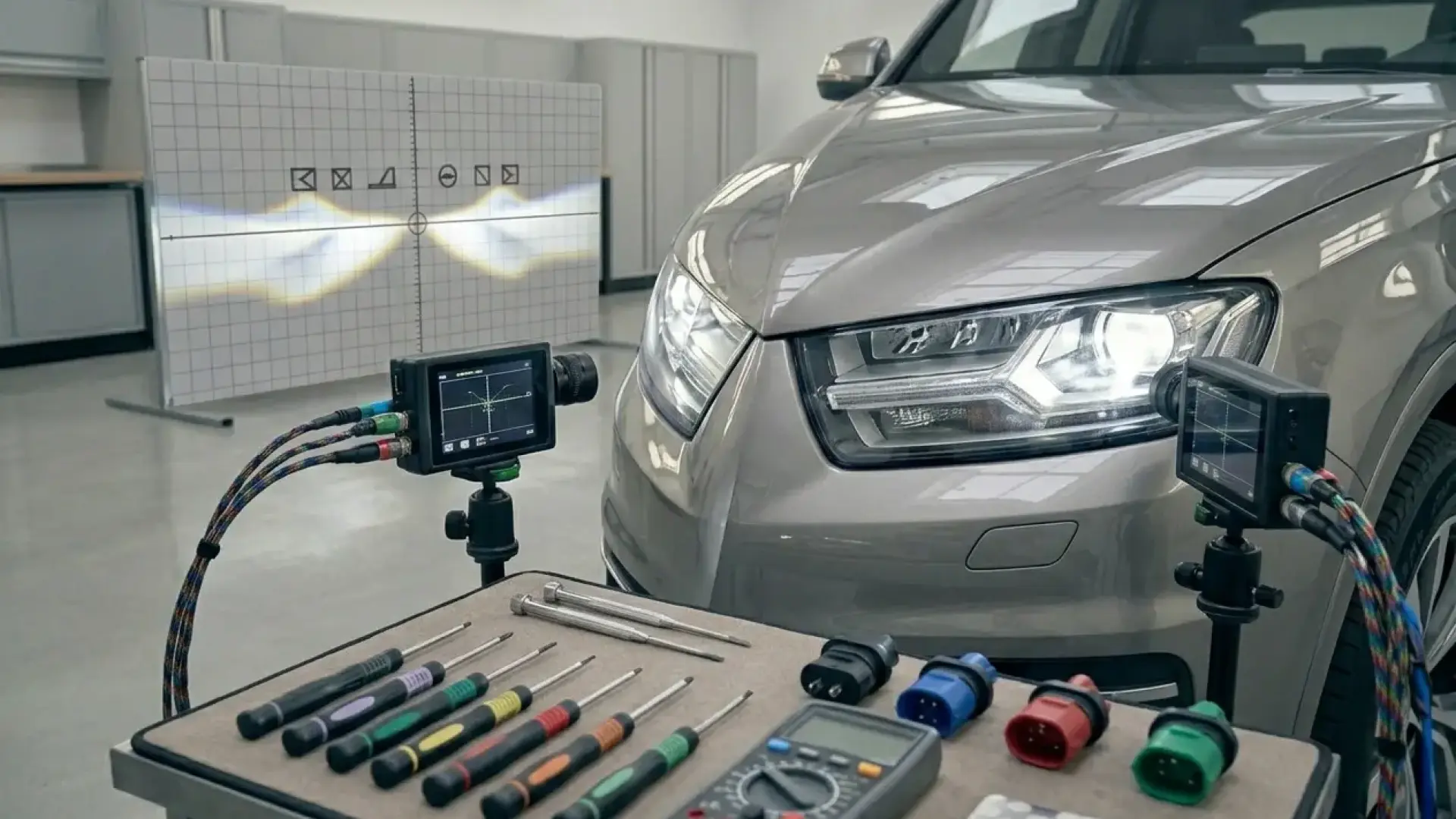 Car Headlight Alignment in Dubai