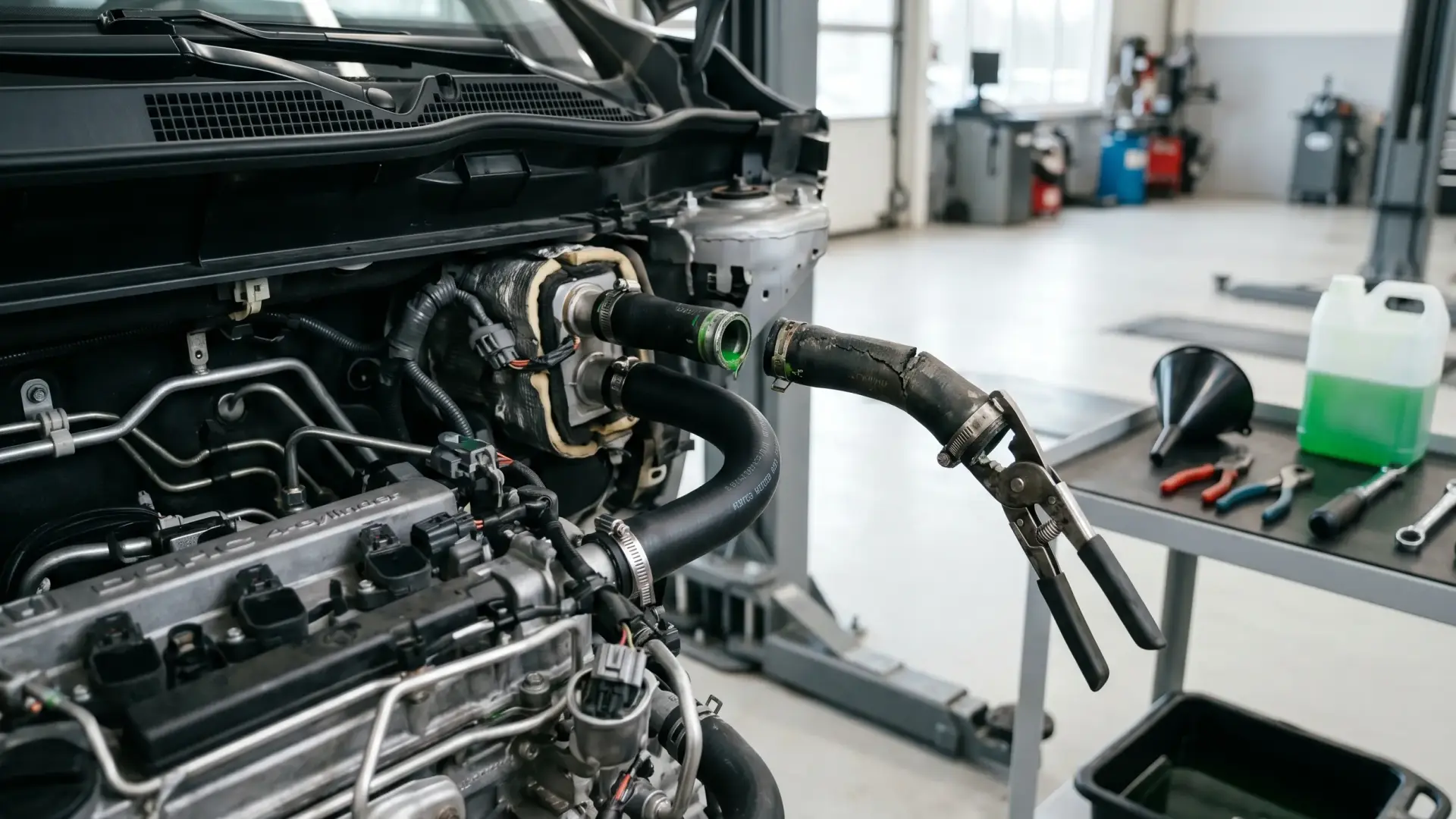 Car Heater Hose Change in Dubai