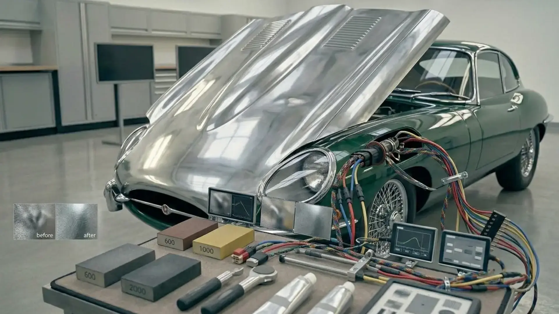 Car Hood Repair in Dubai