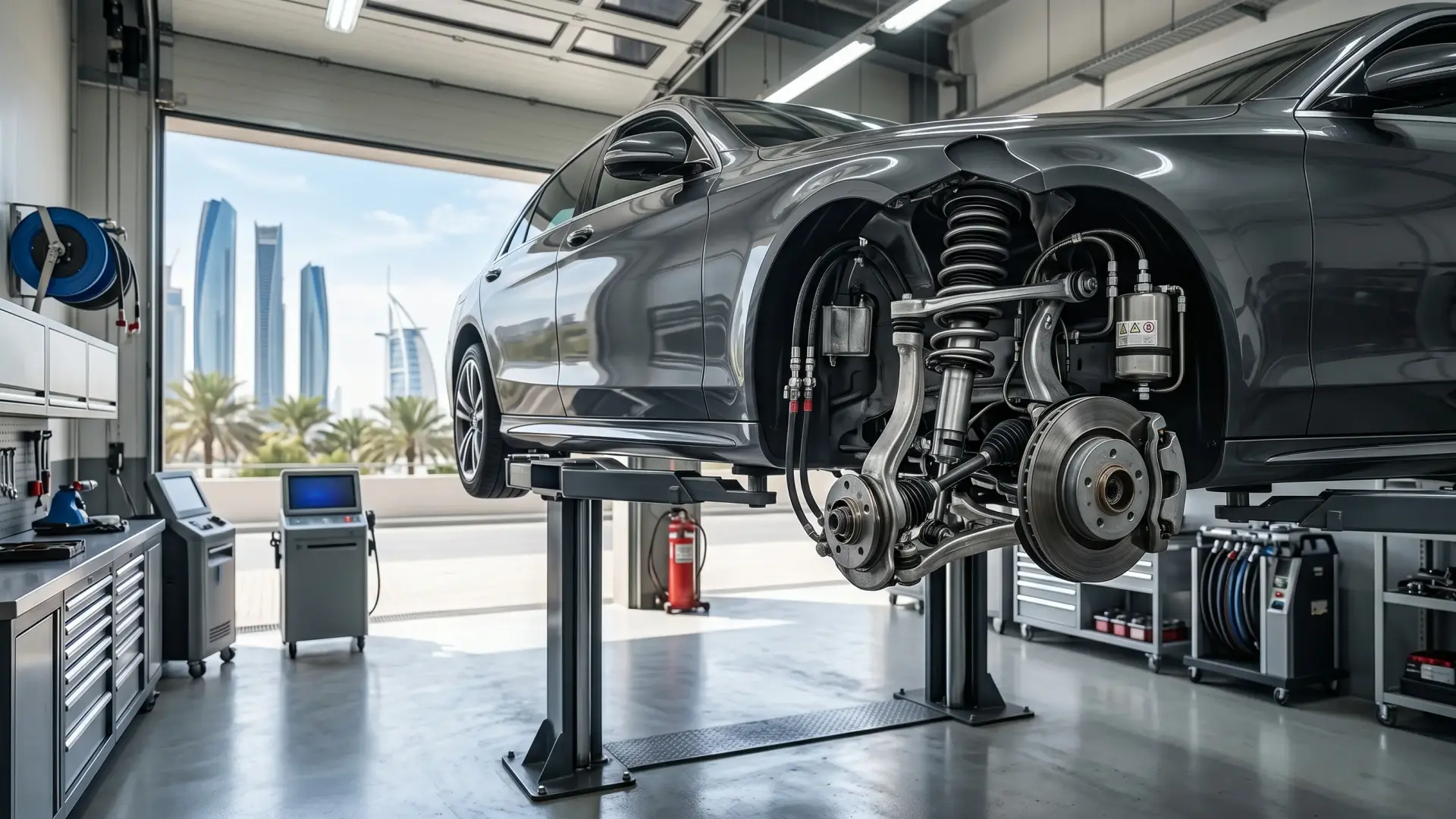 Car Hydraulic Suspension Repair in Dubai