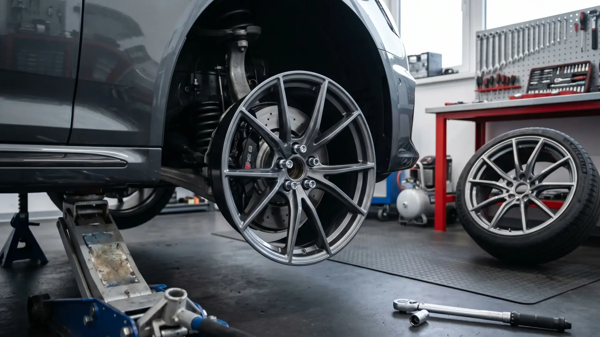 Car New Rims Installation in Dubai