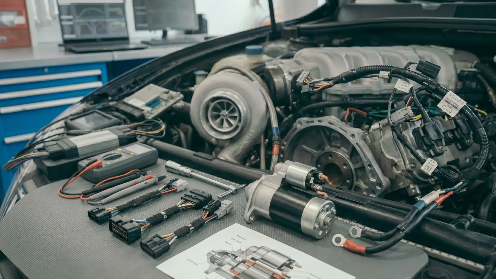 Car Starter Motor Repair in Dubai