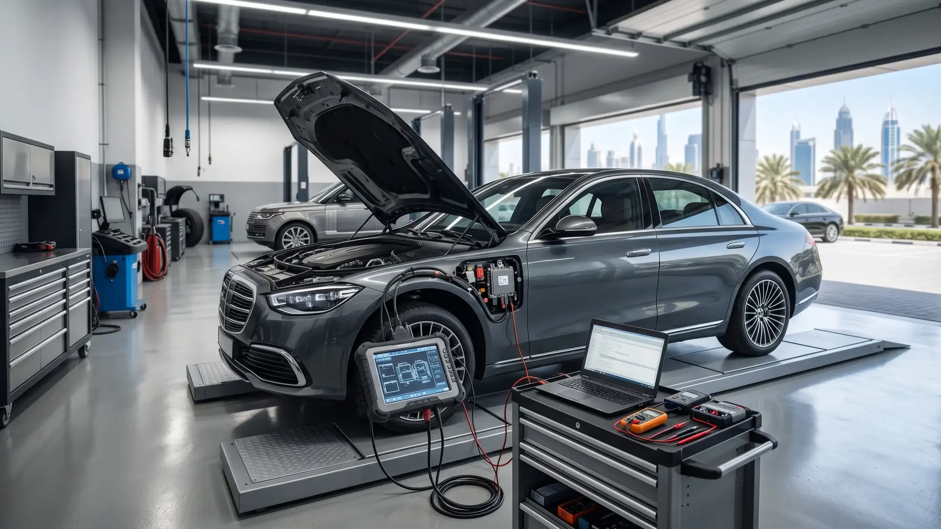 Car Steering Module Repair in Dubai
