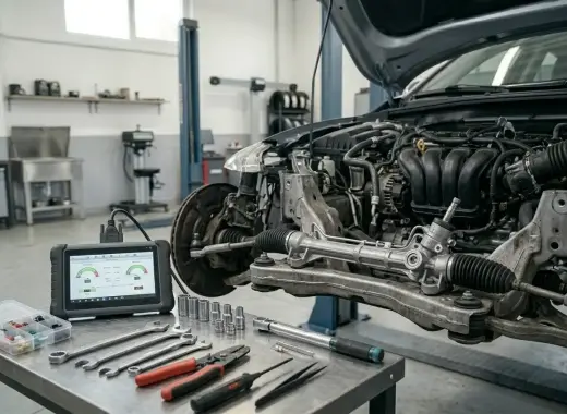 Car Steering Repair in Dubai