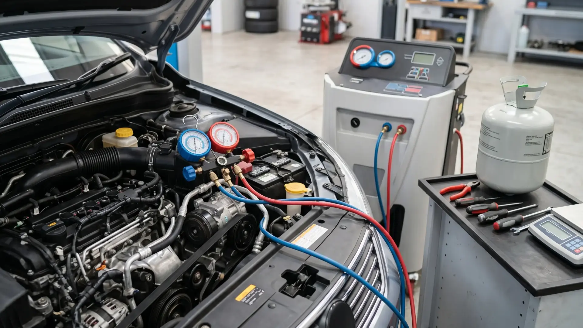 AC Gas Refill