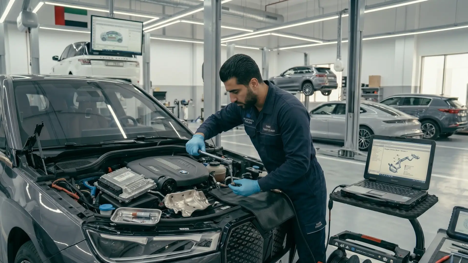 Car Broken Oxygen Sensor Repair in UAE