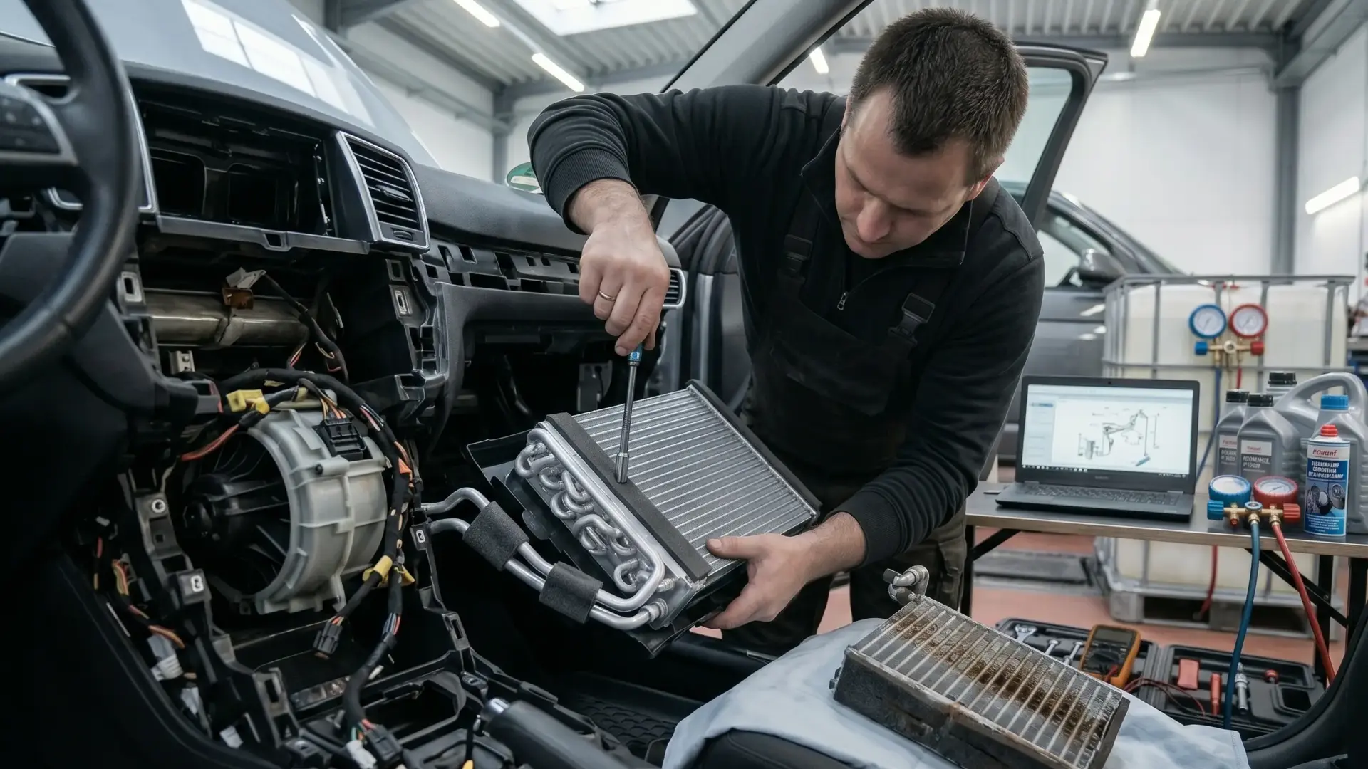 Cooling Coil Change